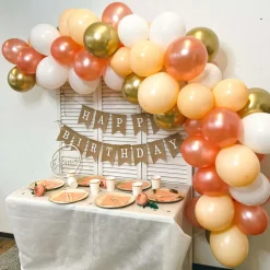 Ballongirlanden-Kit DIY Apricot