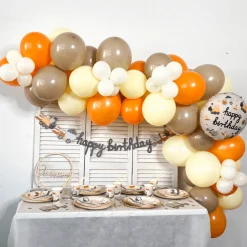 Ballongirlanden-Kit DIY Baustelle