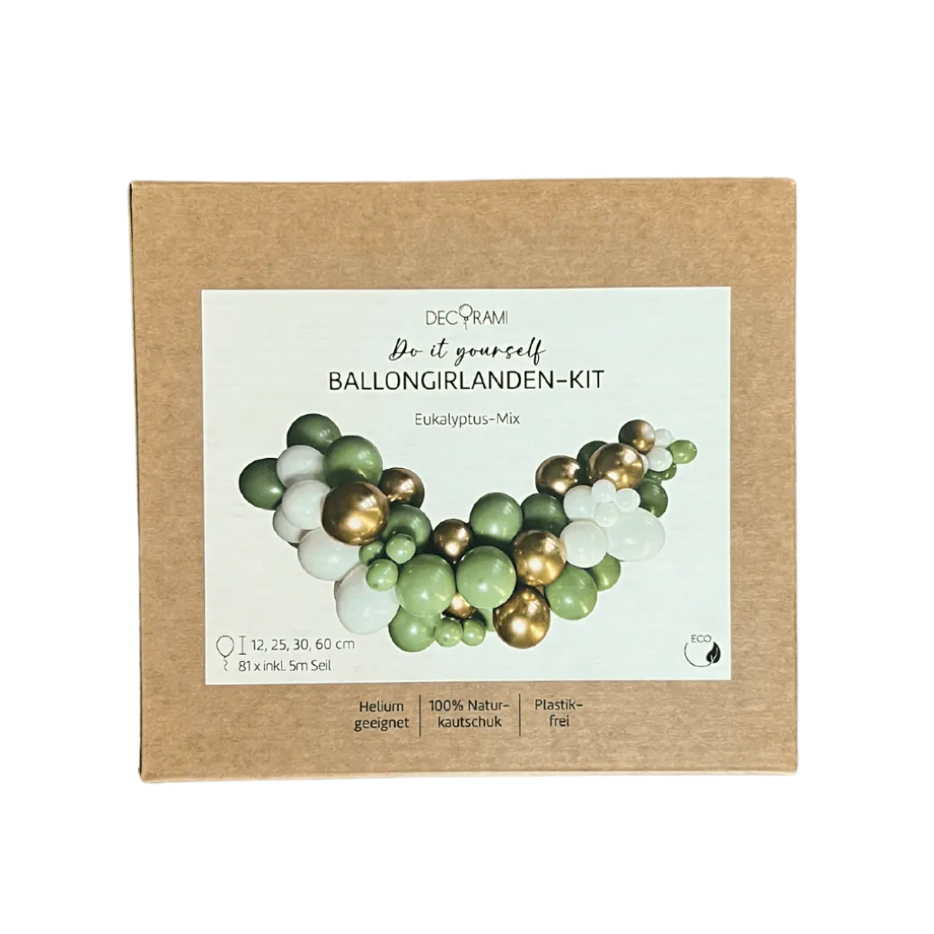 Ballongirlanden-Kit DIY Eukalyptus