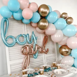 Ballongirlanden-Kit DIY Gender Reveal