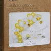 Ballongirlanden-Kit DIY Gold-Weiß
