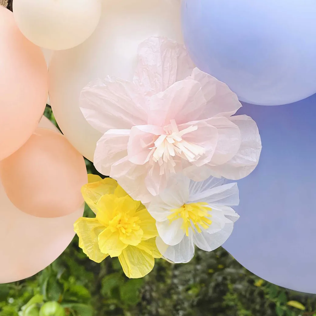Ballongirlanden-Kit DIY Paper Flowers
