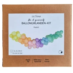 Ballongirlanden-Kit DIY Pastell