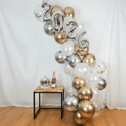 Ballongirlanden-Kit DIY Silvester 