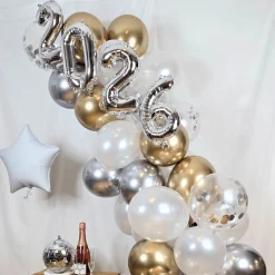 Ballongirlanden-Kit DIY Silvester 