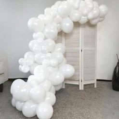 Ballongirlanden-Kit DIY Weiß