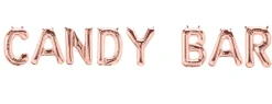 Ballonschriftzug "Candy Bar"