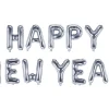 Ballonschriftzug "HAPPY NEW YEAR" Silber
