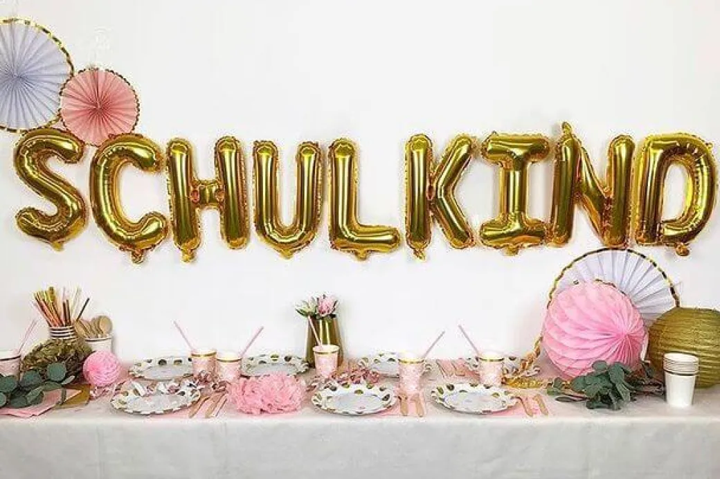 Ballonschriftzug "Schulkind"