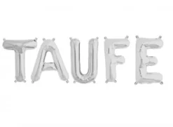 Ballonschriftzug "Taufe"