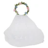 Blumenkranz mit Schleier "bride to be"