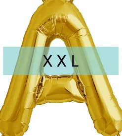 Buchstaben Ballon A XXL Gold