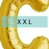 Buchstaben Ballon C XXL Gold