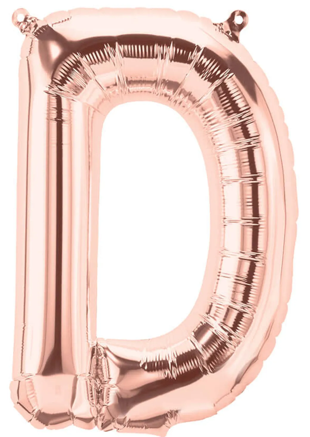 Buchstaben Ballon D Roségold