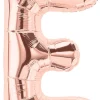 Buchstaben Ballon E Roségold