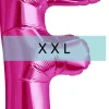 Buchstaben Ballon F XXL Pink