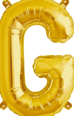 Buchstaben Ballon G Gold