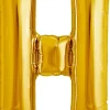 Buchstaben Ballon H Gold