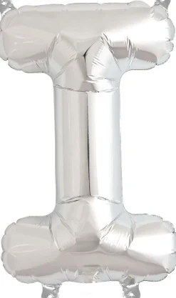 Buchstaben Ballon I Silber