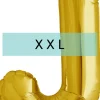 Buchstaben Ballon J XXL Gold