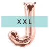 Buchstaben Ballon J XXL Rosa