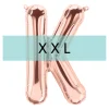 Buchstaben Ballon K XXL Rosa