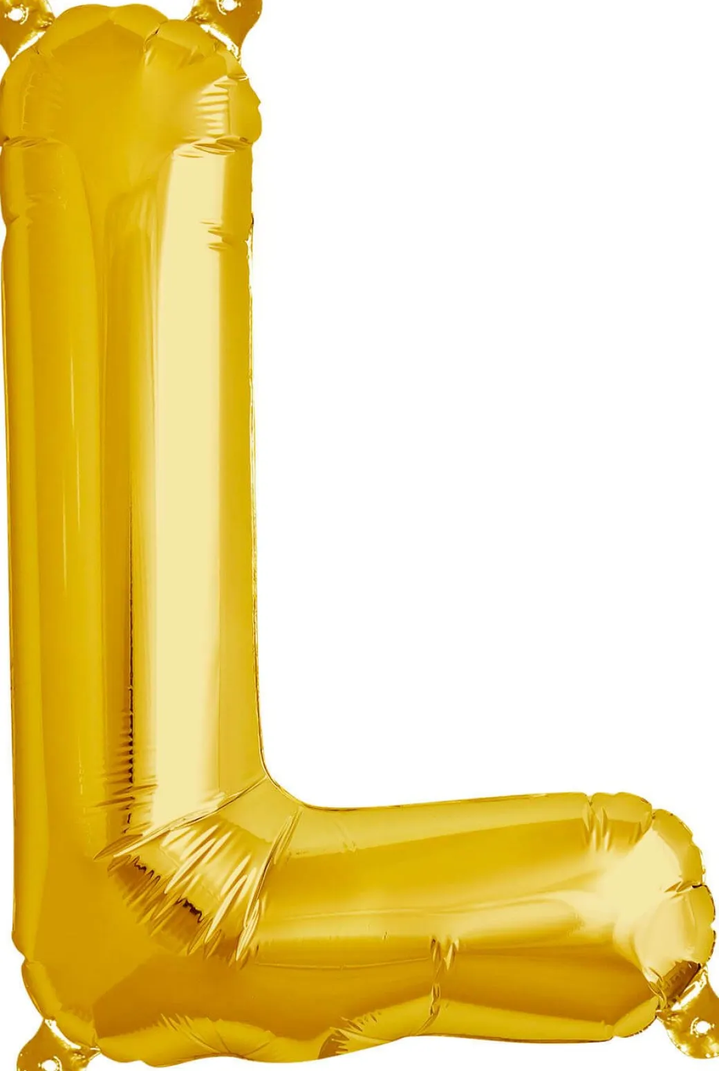 Buchstaben Ballon L Gold