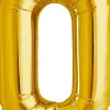Buchstaben Ballon O Gold