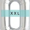 Buchstaben Ballon O XXL Silber