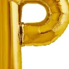 Buchstaben Ballon P Gold