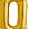 Buchstaben Ballon Q Gold