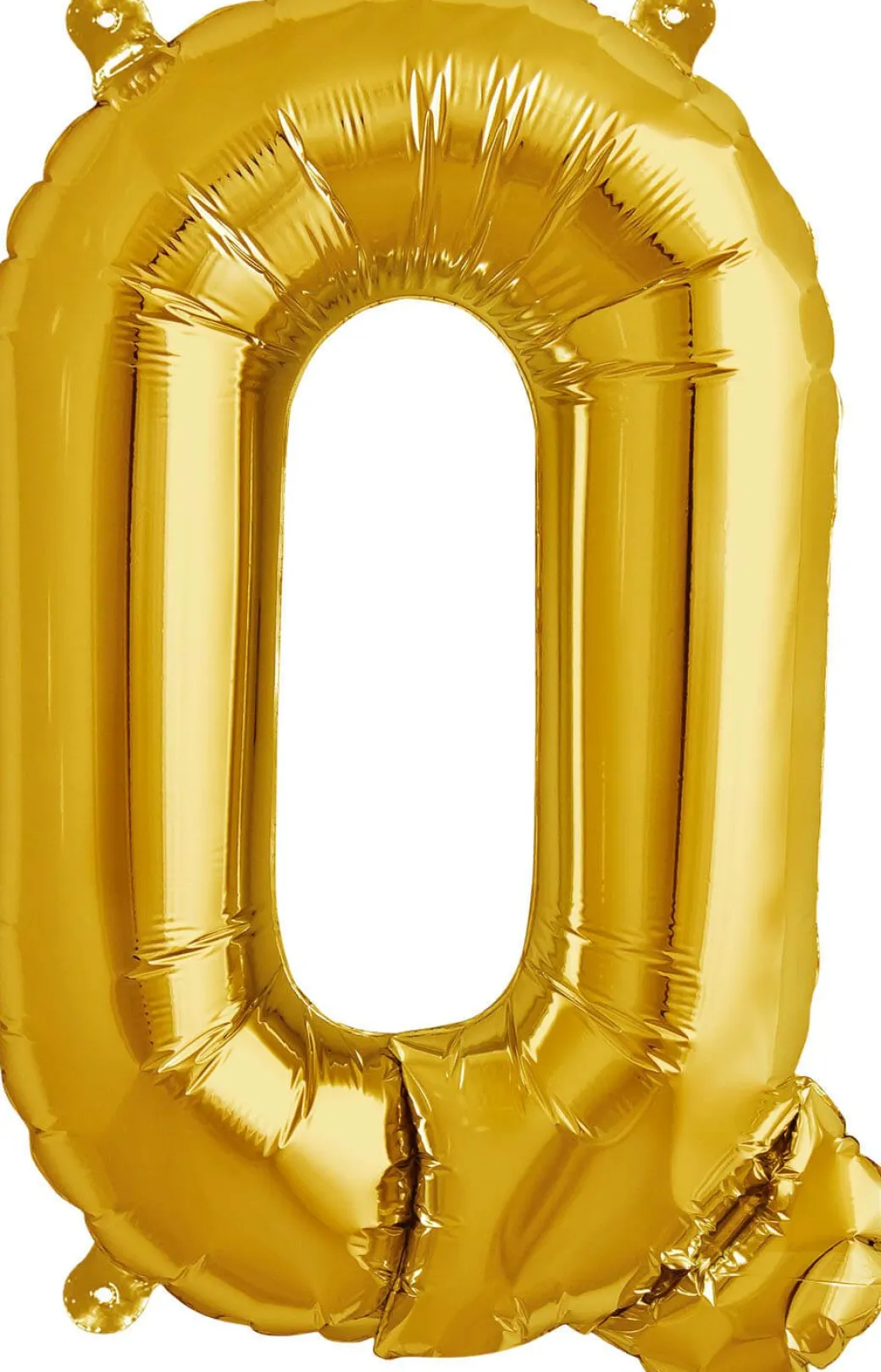 Buchstaben Ballon Q Gold
