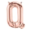 Buchstaben Ballon Q Roségold