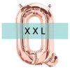 Buchstaben Ballon Q XXL Roségold