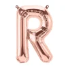 Buchstaben Ballon R Roségold