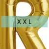 Buchstaben Ballon R XXL Gold