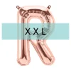 Buchstaben Ballon R XXL Roségold