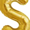 Buchstaben Ballon S Gold