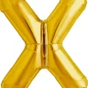 Buchstaben Ballon X Gold