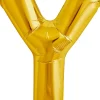 Buchstaben Ballon Y Gold