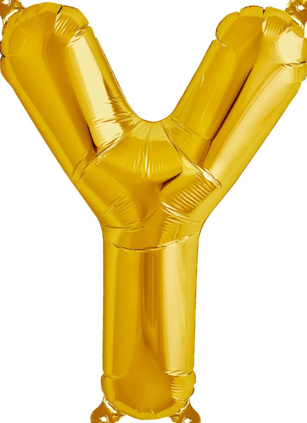 Buchstaben Ballon Y Gold