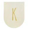 Buchstaben Holzwimpel K
