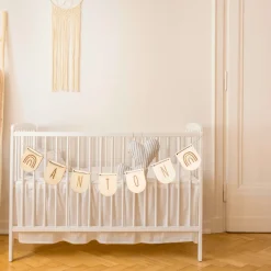 Build your own Holz-Wimpelgirlande Name / Wunschtext