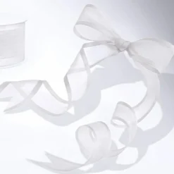 Chiffonband Weiß 25m