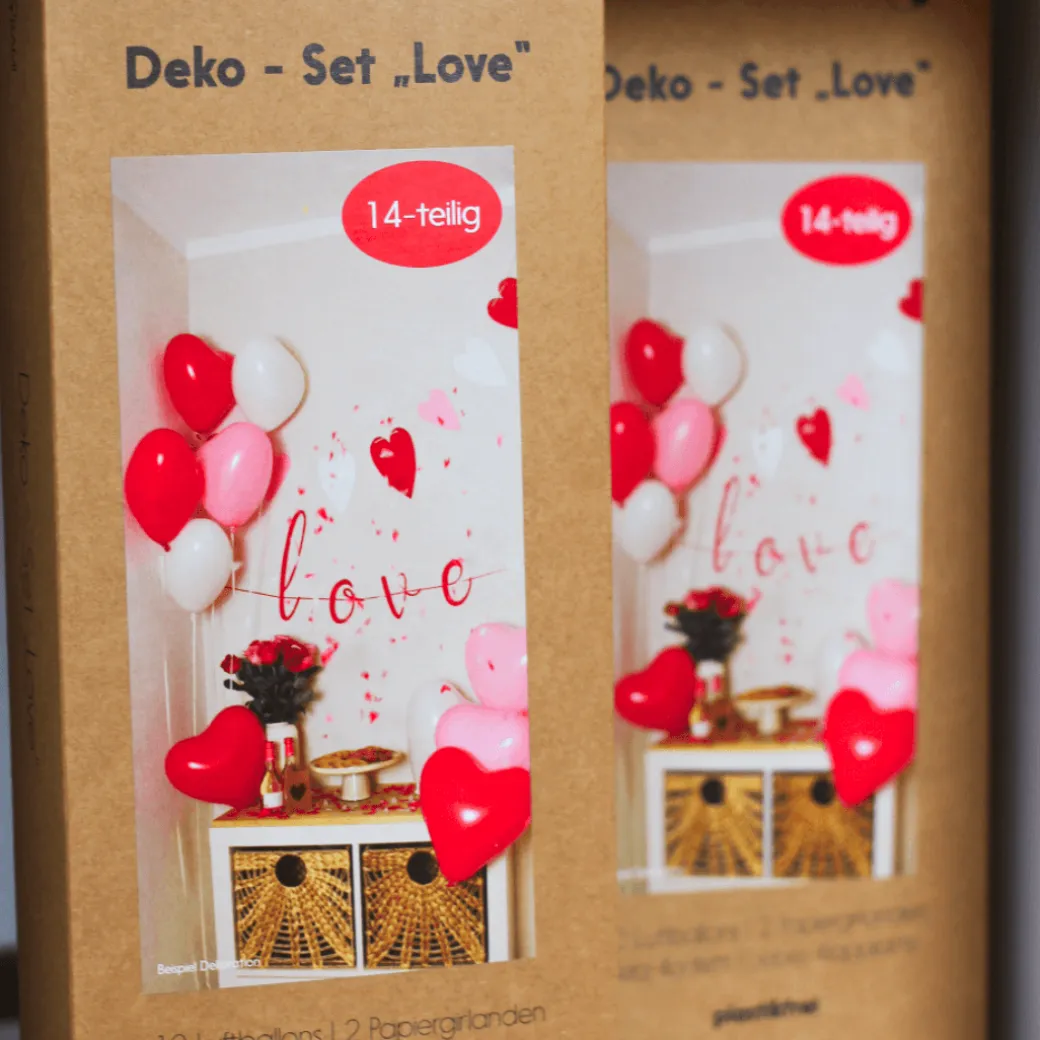 Deko-Gesamtset Love 14-tlg.