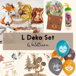 Deko Set Waldtiere - L