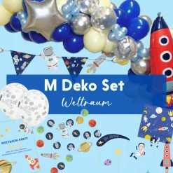 Deko Set Weltraum - M