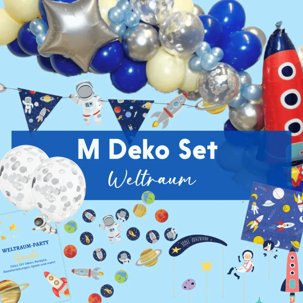 Deko Set Weltraum - M
