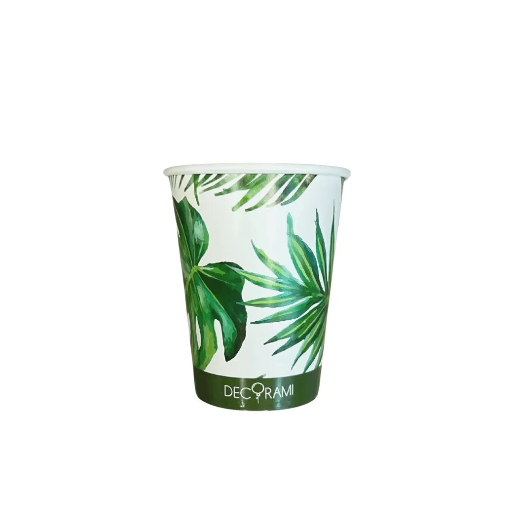 Eco-Pappbecher Tropical 8 Stk.