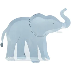 Eco-Pappteller Elefant 8 Stk.